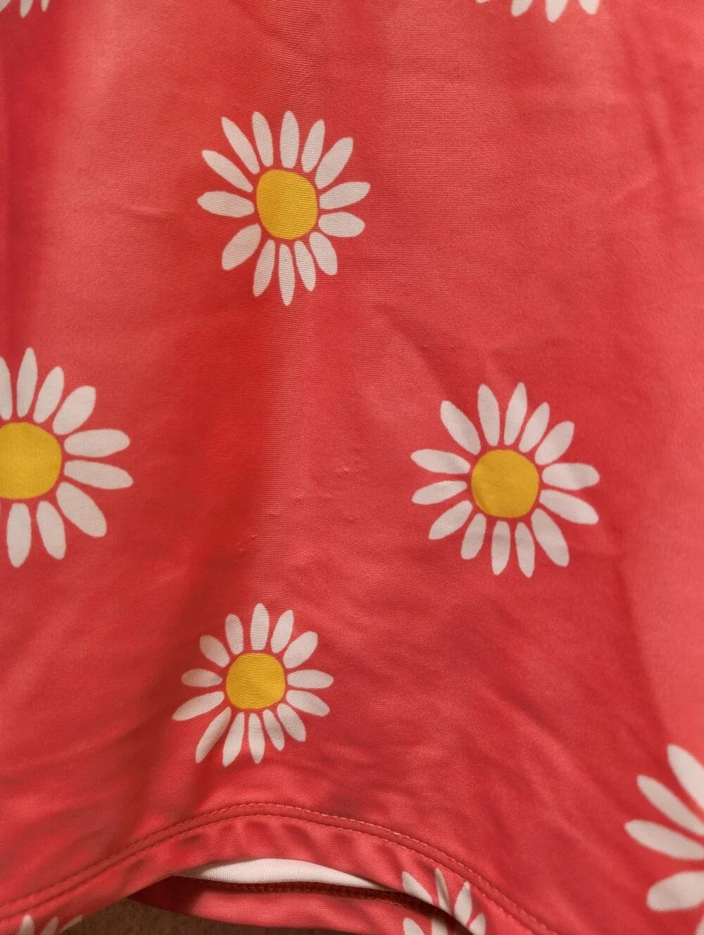 Old Navy Girls 4 Piece Matching Tankini Swim Set Pink Daisy Size Small